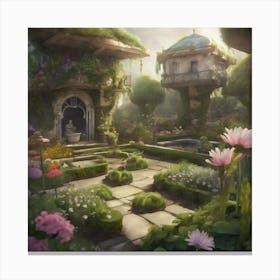 Fairy Garden 3 Canvas Print