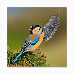 Blue Tit 54 Canvas Print