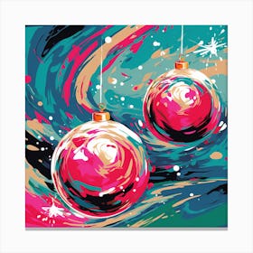 Christmas Ornaments 10 Canvas Print