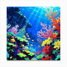 Coral Reef Canvas Print