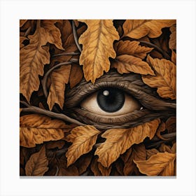 Eye Of The Forest 5 Canvas Print