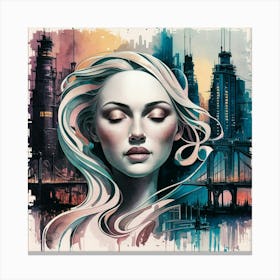 Cityscape 1 Canvas Print