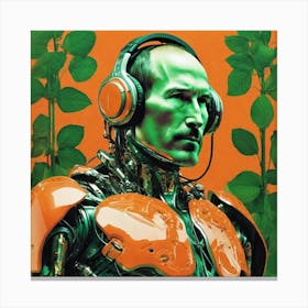 Robot Man 22 Canvas Print