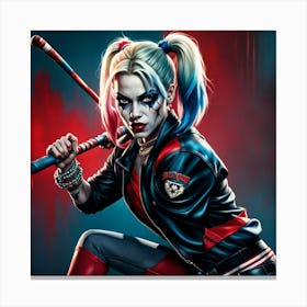 Harley Quinn 5 Canvas Print