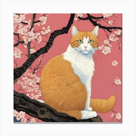 Cherry The Ginger Cat Canvas Print