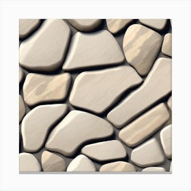 Stone Wall 66 Canvas Print