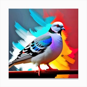 Pigeon 25 Canvas Print