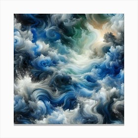 'Clouds' Canvas Print