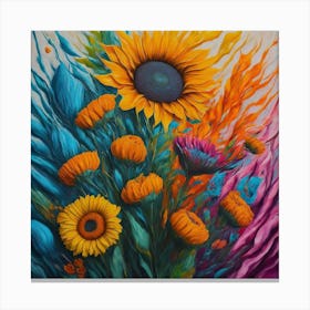 Sunflowers 7 Canvas Print