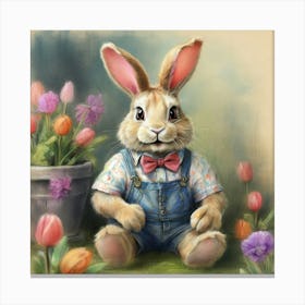 Easter Bunny 4 Canvas Print