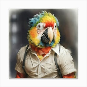 Parrot 27 Canvas Print