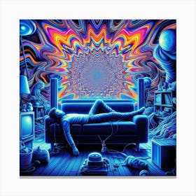 Psychedelic Art 1 Canvas Print