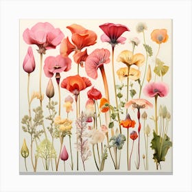 Flowers In Bloom Canvas Print