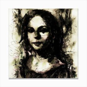 Portrait Of A Woman 10 Canvas Print