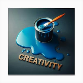 Creativity Stock Videos & Royalty-Free Footage 1 Canvas Print