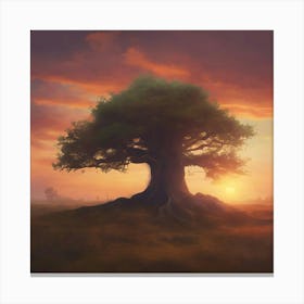 Tree Of Life 6 Canvas Print