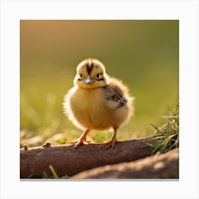 Cute Chick Canvas Print