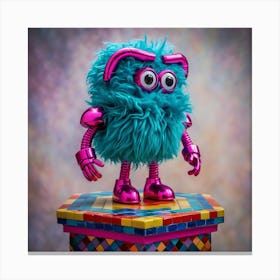 Monster Stock Videos & Royalty-Free Footage Canvas Print