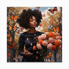 'Butterflies' 1 Canvas Print