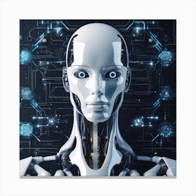 Cyborg 15 Canvas Print