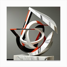 Abstract Sculpture 35 Canvas Print