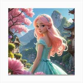 Fairytale Girl 3 Canvas Print