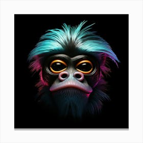 Gorilla Head 3 Canvas Print