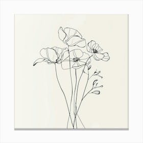 Poppies 37 Canvas Print