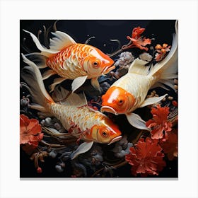 Koi Fish 4 Canvas Print