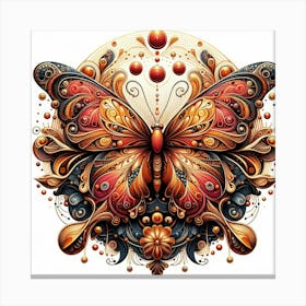 Famous Butterfly Art 3 Canvas Print