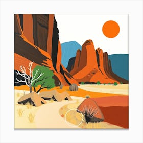 Arizona Desert 2 Canvas Print