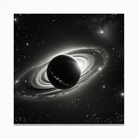 Black Hole 1 Canvas Print