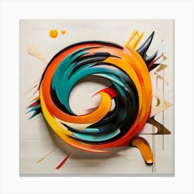 abstract art Canvas Print