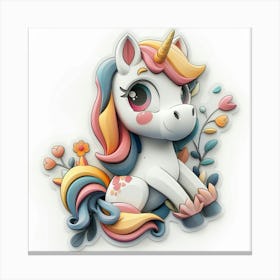 Unicorn 489 Canvas Print