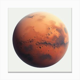 Mars Planet 2 Canvas Print