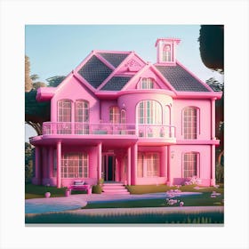 Barbie Dream House (555) Canvas Print