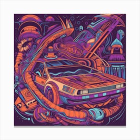 Back To The Future Canvas Print