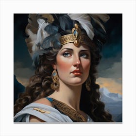 Greek Goddess 33 Canvas Print