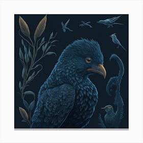 Bird Of The Night Canvas Print