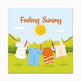 Feeling Sunny 1 Canvas Print