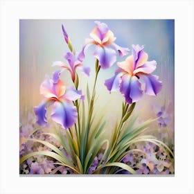 Irises 2 Canvas Print