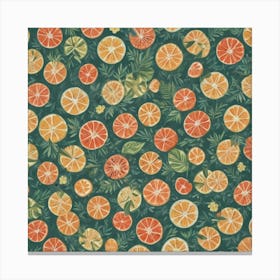 Orange Slices Canvas Print