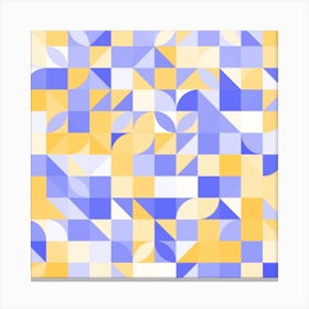 Abstract Geometric Pattern 4 Canvas Print