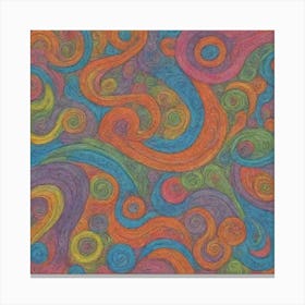 Swirls 5 Canvas Print