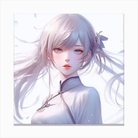 Anime Girl (25) Canvas Print