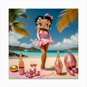 Betty BoopEster Canvas Print