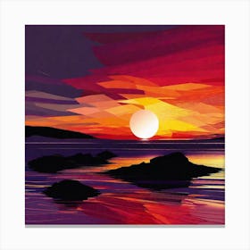 Sunset 11 Canvas Print