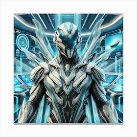 A High Tech, Sci Fi Depiction Of The Tideweaver Of Canvas Print