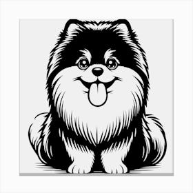 Pomeranian Dog Leinwandbild