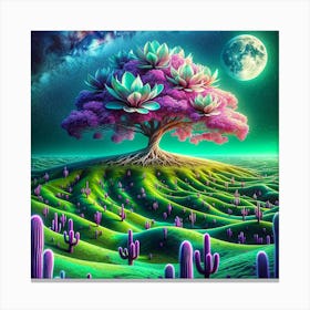 Psychedelic Art Canvas Print